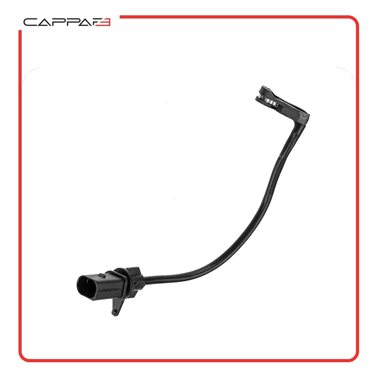 Cappafe Compatible with Audi A4 A5 A6 A7 Q5 Front Brake Pad Wear Sensor 8T0907637 8K0615121