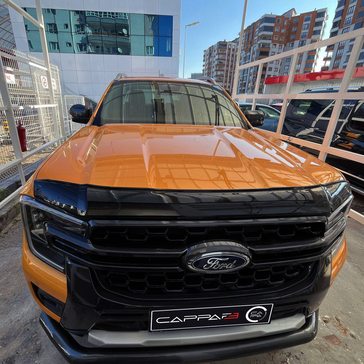 Ford Ranger (P703) 2022-2026 Bonnet Wind Stone Deflector Bug Guard