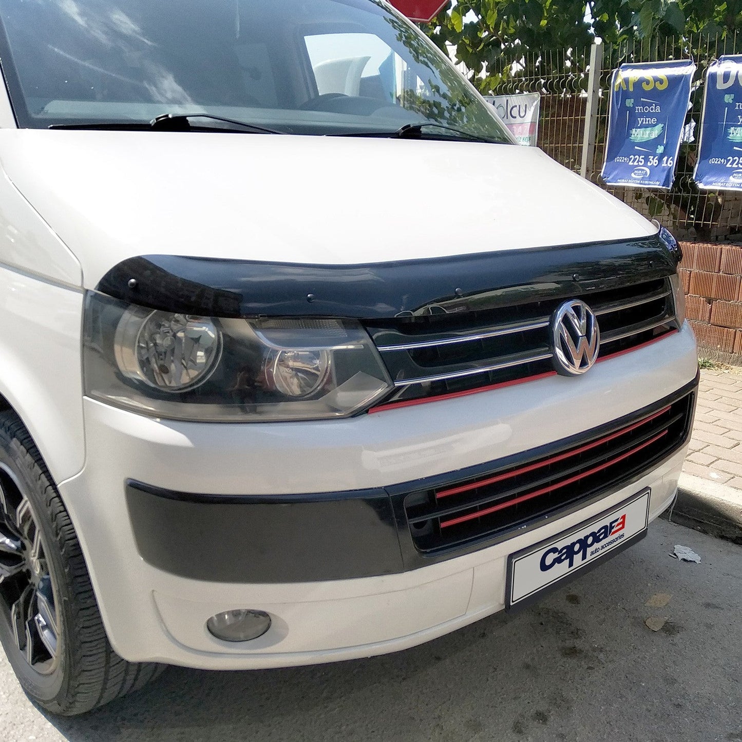 Volkswagen Transporter T5 2009 - 2014 Bonnet Deflector 4mm