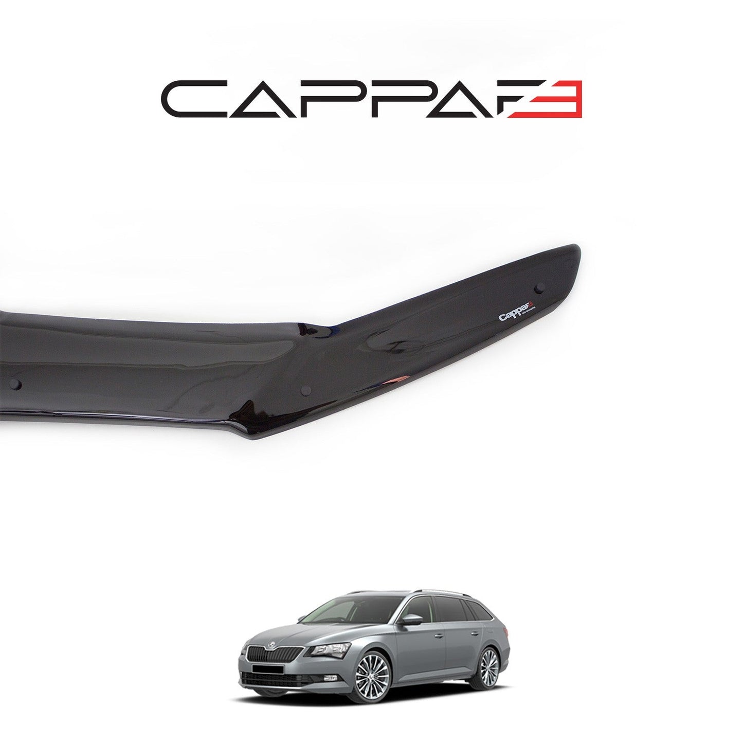 Skoda SuperB 2013 Onwards Rear Bumper Sill Protector 3mm