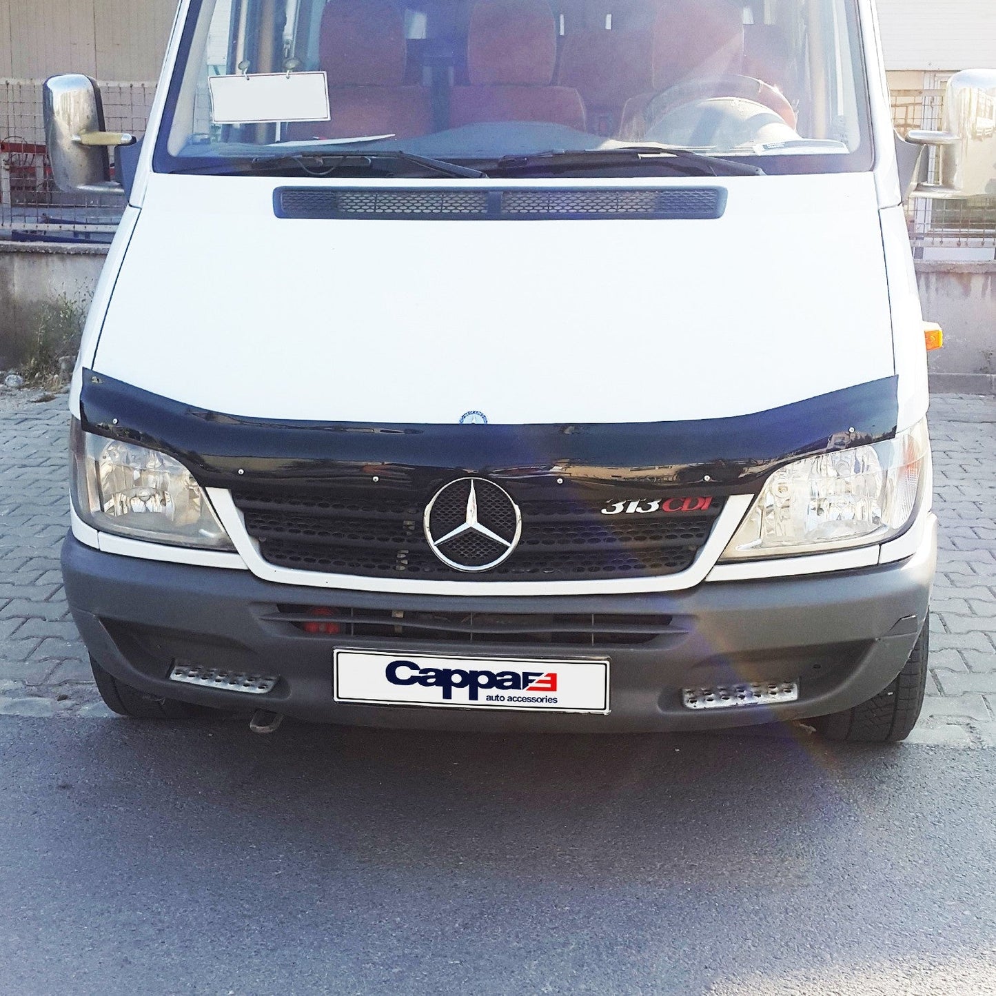 Mercedes Sprinter 2000 - 2006 Bonnet Deflector 4mm