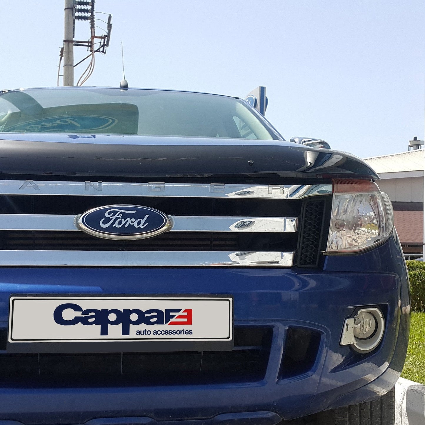 Ford Ranger 2011 - 2015 Bonnet Deflector 3mm