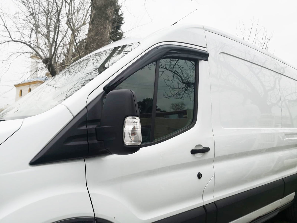 Ford Transit Custom 1 2012-2022 Window Wind Deflectors Rain Guard Visors 2pcs