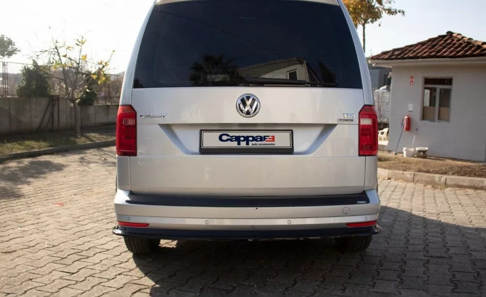 Volkswagen Caddy 4 (SA) 2015-2020 Rear Bumper Diffuser Splitter Lip Spoiler