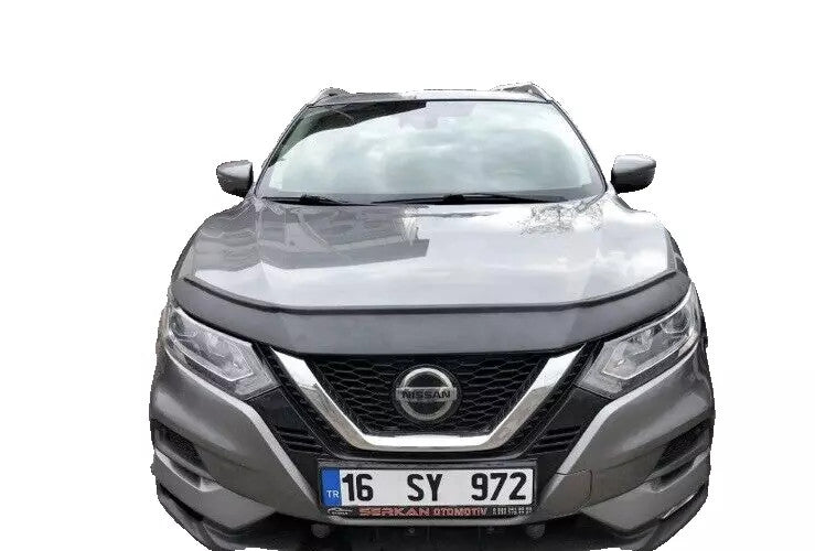 Nissan Qashqai 2 2017-2021 Bonnet Wind Stone Deflector Bug Guard Stick-On Matt