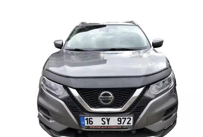 Nissan Qashqai 2 2017-2021 Bonnet Wind Stone Deflector Bug Guard Stick-On Matt