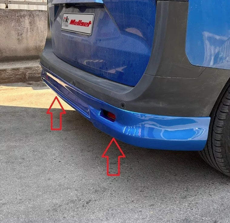 Ford Transit/Tourneo Courier 2 2023-2026 Rear Window Spoiler Primed Fiberglass
