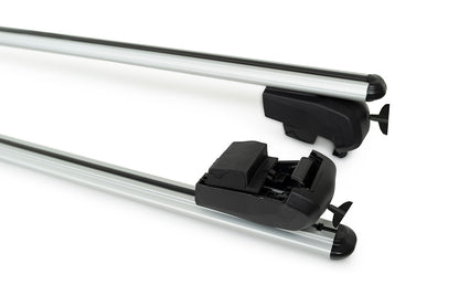 Cappafe Bold Bar V2 Roof Rack Cross Bars Roof Bars Grey 127cm 2pcs