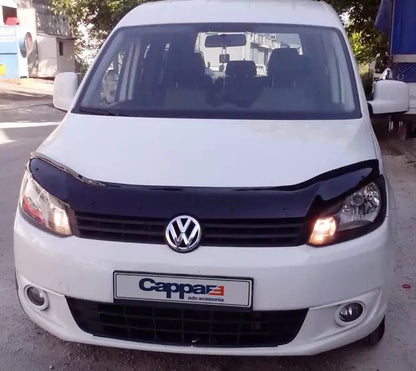 Splitter And Bug Guard ABS Gloss Black Lower Front For VW Caddy 2010-15