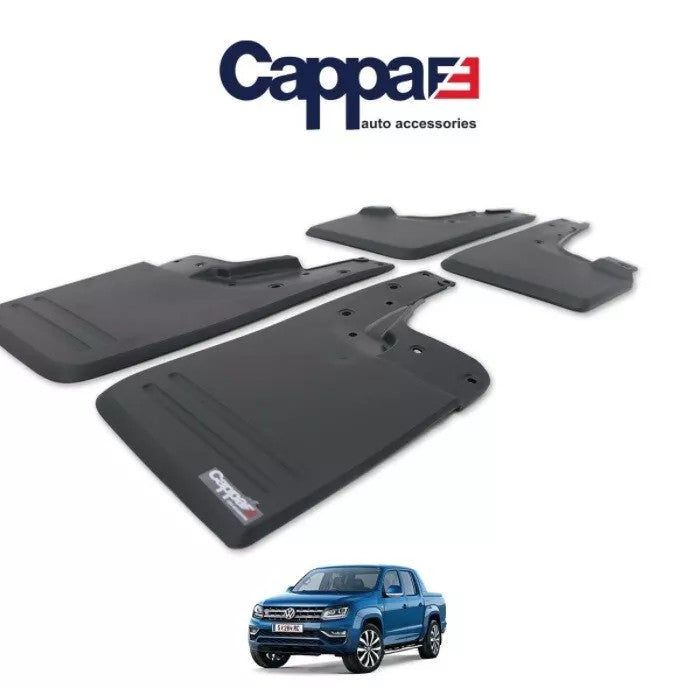 Volkswagen Amarok 1 2010-2020 Mud Flaps Splash Guards Mudguards Black 2pcs
