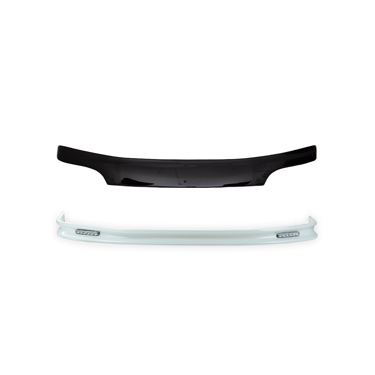 Bonnet Deflector and Front Bumper Lip for Ford Transit Mk5 1994-2000