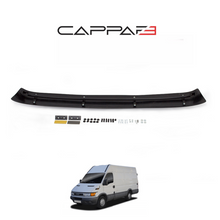 Sun Visor And Bug Guard Solid Black Acrylic For Iveco Daily 2006-2013