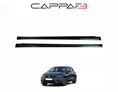 Seat Ibiza 2018-2023 black side skirt sill extensions – 3