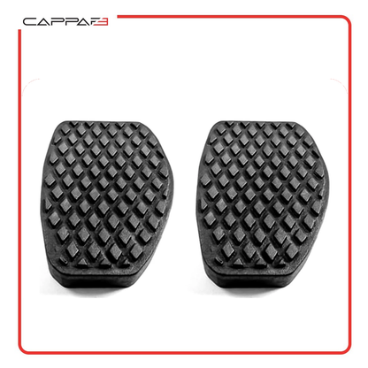 Cappafe Compatible with Citroen Berlingo Peugeot Partner Expert Brake and Clutch Pedal Rubber Pads 2 pcs