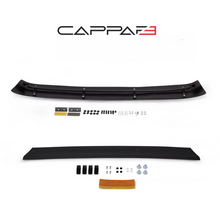 Sun Visor And Bug Guard Solid Black Acrylic For Iveco Daily 2006-2013