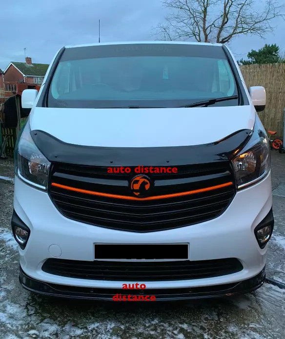 Vauxhall Vivaro B (X82) 2014-2019 Front Bumper Lower Lip Black