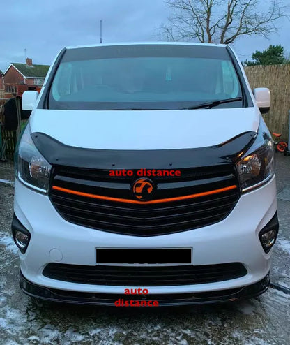 Vauxhall Vivaro B (X82) 2014-2019 Front Bumper Lower Lip Black