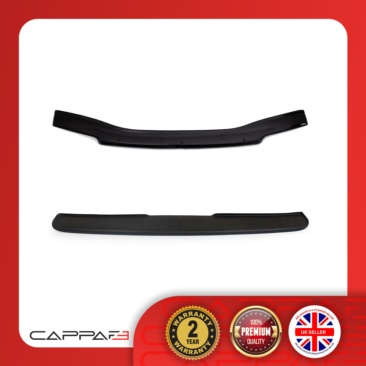 Bonnet Deflector and Rear Bumper Sill for Volkswagen Transporter T4 1996-2003
