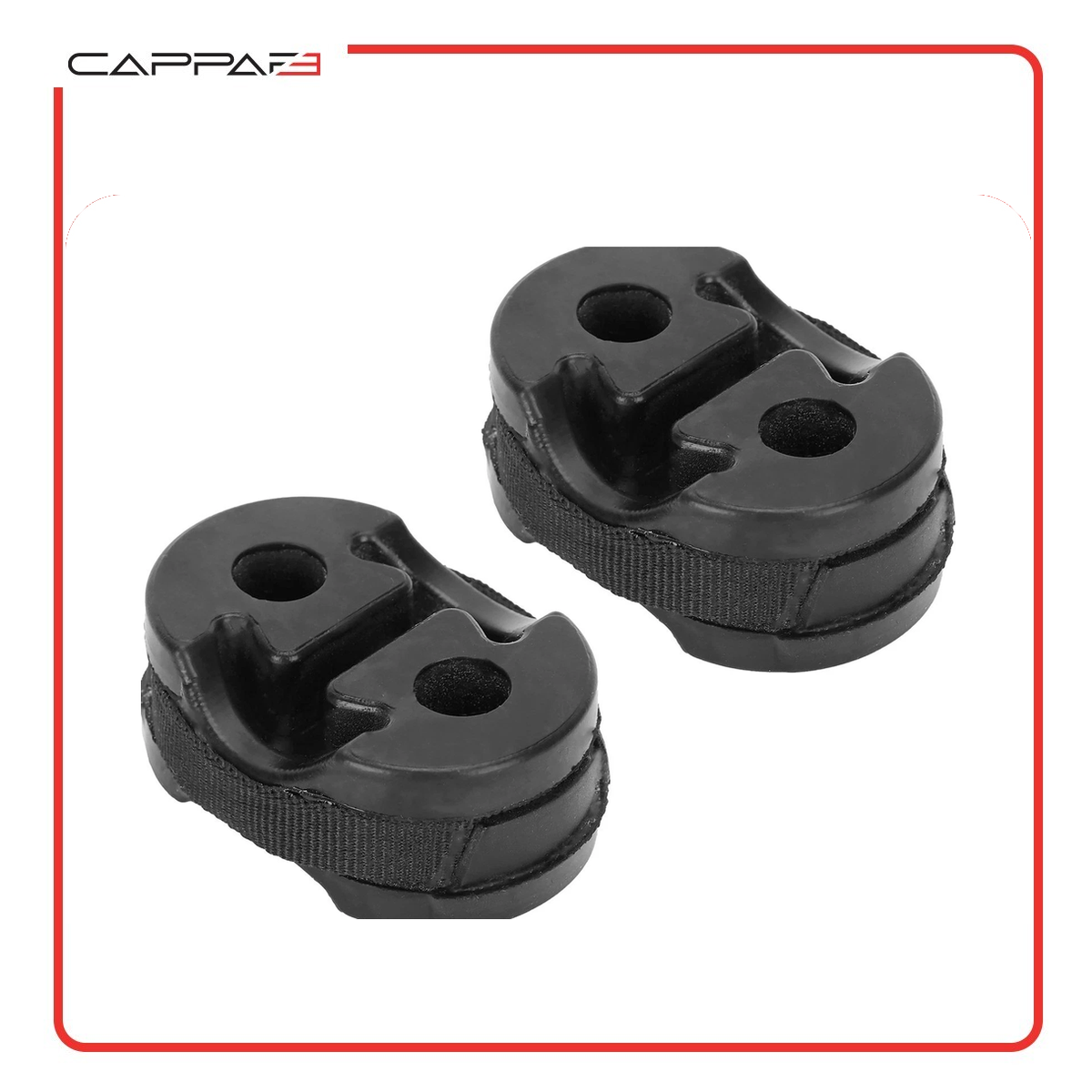 Set of 2 exhaust rubber hanger mounts for Ford, Peugeot Boxer, Citroen Relay and Fiat Ducato – 2