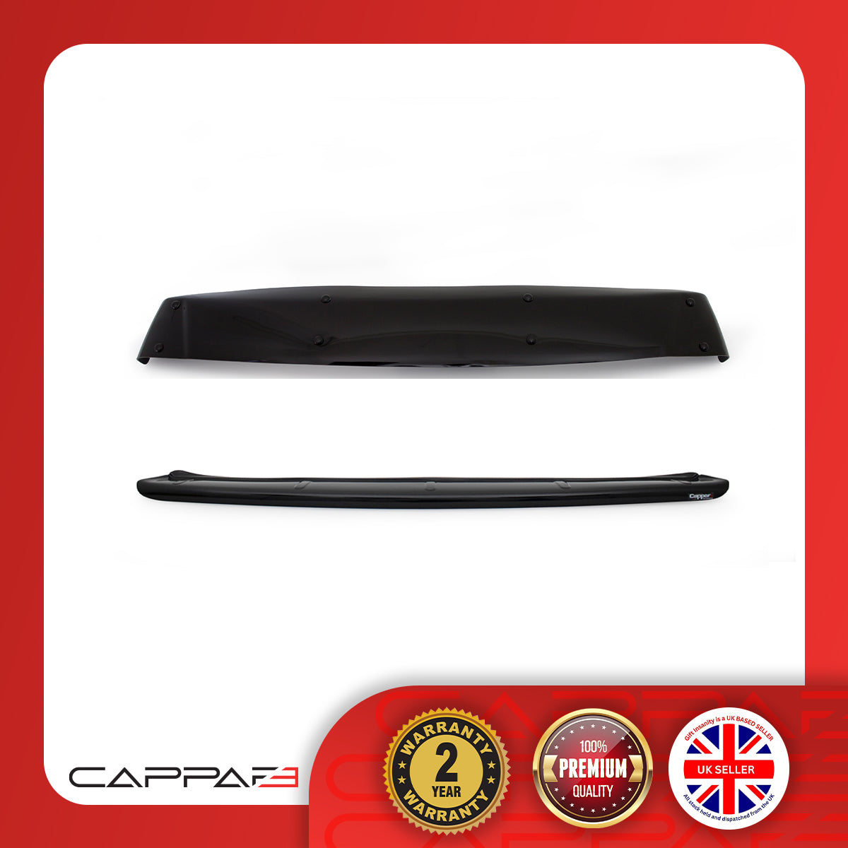 Sun Visor and Rear Bumper Sill for Volkswagen Transporter T5 2009-2015
