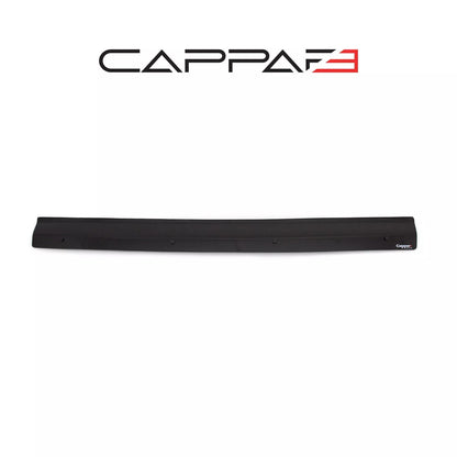 Sun Visor And Bug Guard Solid Black Acrylic For Citroen Relay 2006-2013