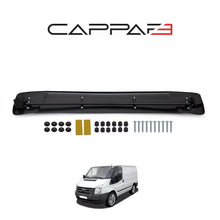 Sun Visor And Bug Guard Solid Black ABS For Ford Transit MK7 2006-13