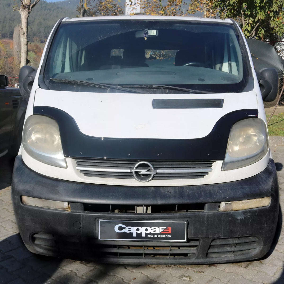 Renault Trafic 3 (X82) 2014-2019 Bonnet Wind Stone Deflector Bug Guard 3mm