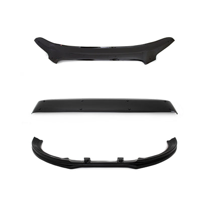 Sun Visor, Bonnet Deflector and Front Bumper Lip for Ford Transit Mk8 2014-2019