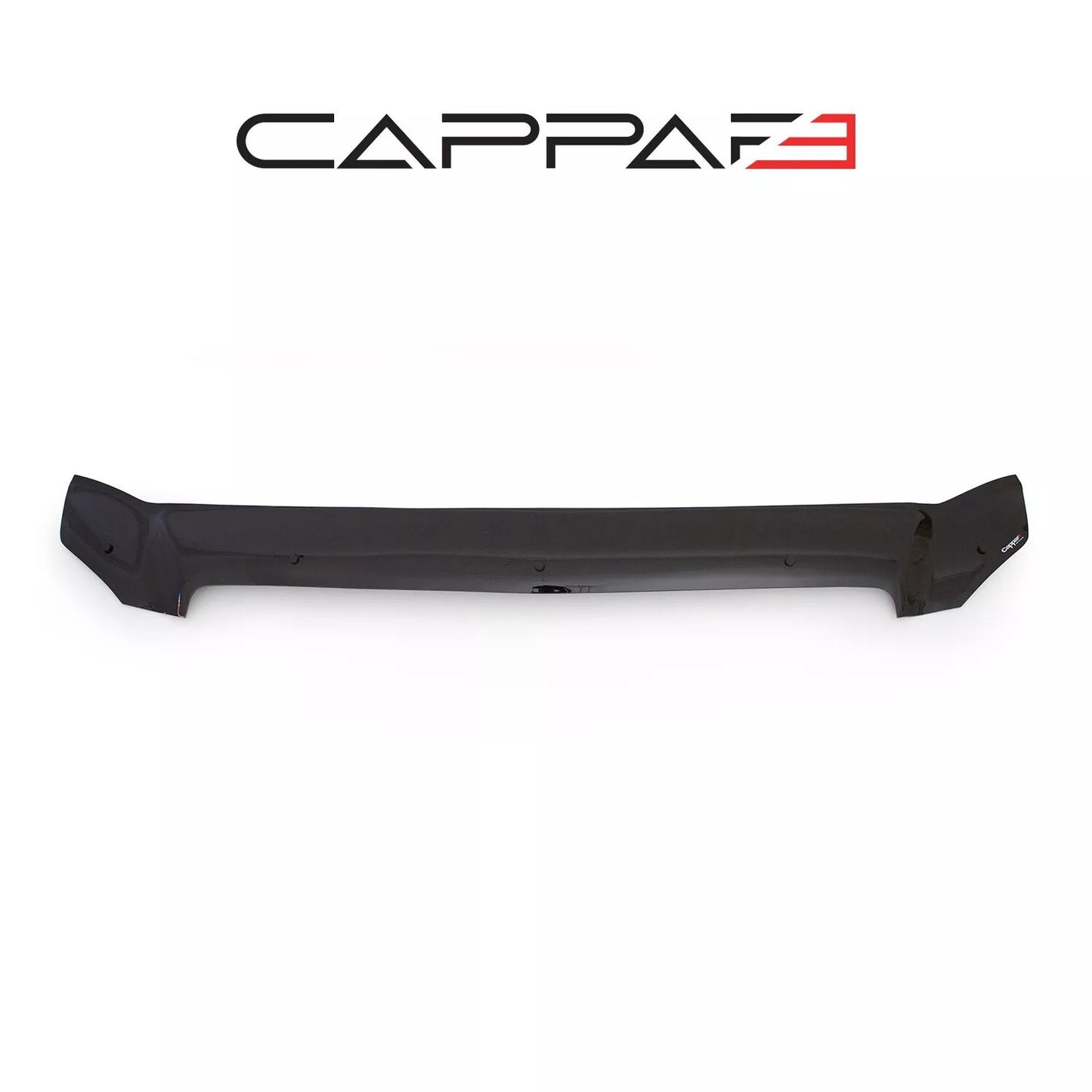 Sun visor and Bug Guard Set Front Black For Mercedes Vito 639 2004-2013