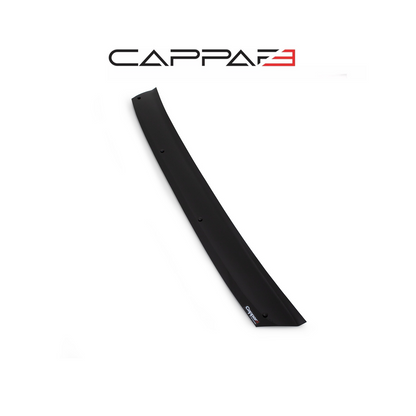 Sun Visor And Bug Guard Solid Black Acrylic For Iveco Daily 2006-2013