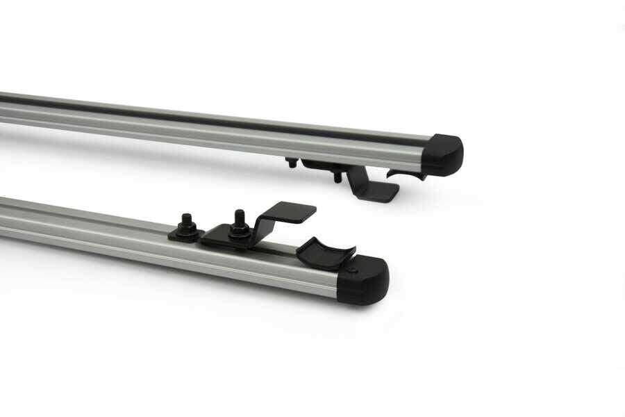 Cappafe Aluminium Cross Bar Grey 140 cm 2pcs
