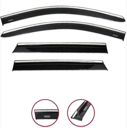 Toyota Corolla E160 E170 2014-2017 Window Wind Deflectors Rain Guard Visors
