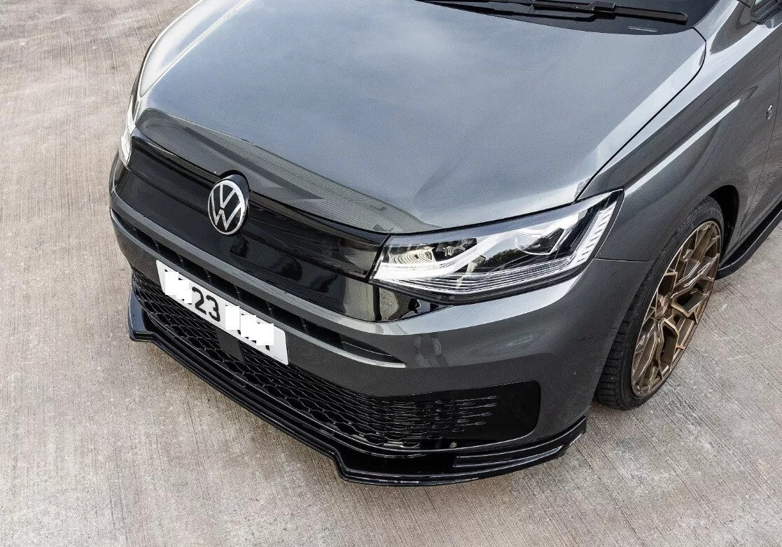 Volkswagen Caddy 5 (SB) 2020-2026 Front Bumper Lower Lip Black