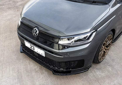 Volkswagen Caddy 5 (SB) 2020-2026 Front Bumper Lower Lip Black