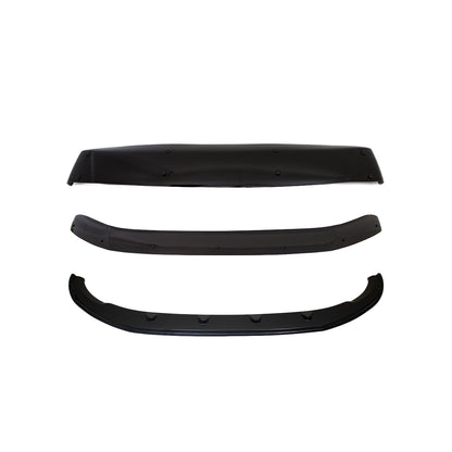 Sun Visor, Bonnet Deflector and Front Bumper Lip for Volkswagen Transporter T6 2015-2019