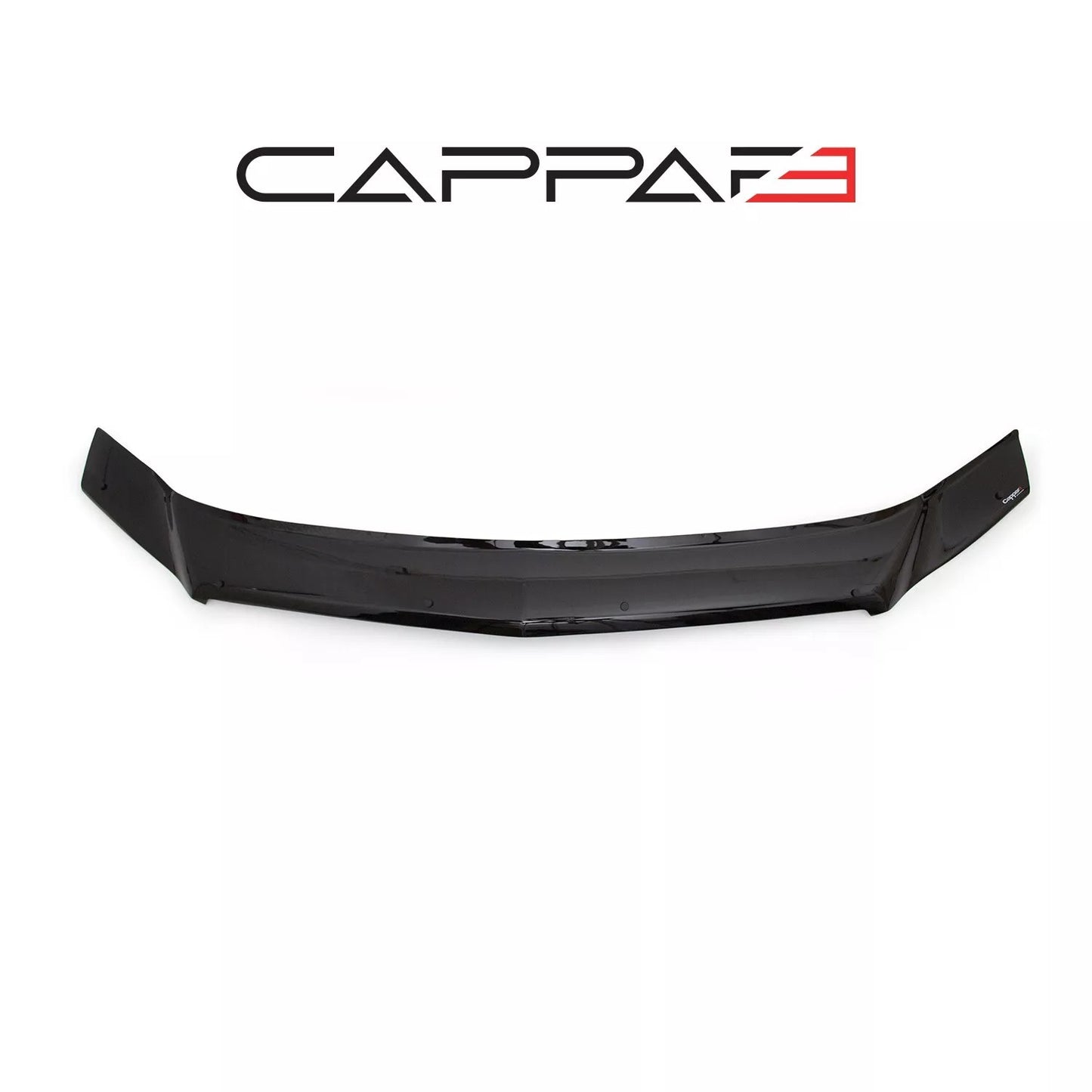 Sun Visor And Bug Guard Solid Black ABS For Mercedes Sprinter 2014-2017