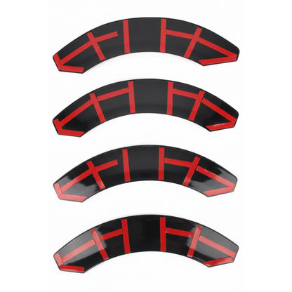 Mercedes Sprinter 2 (W906) 2006-2013 Wheel Arch Trim Cover Moulding Matt 4pcs