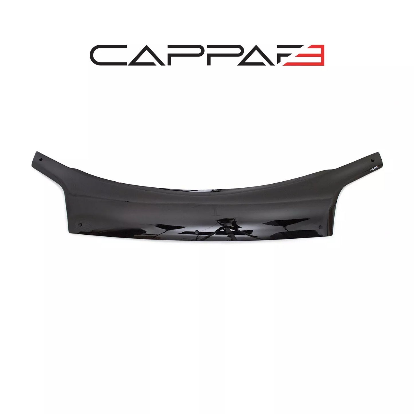 Sun visor Bonnet Protector Bug Guard Black ABS For Ford Connect 2003-2007