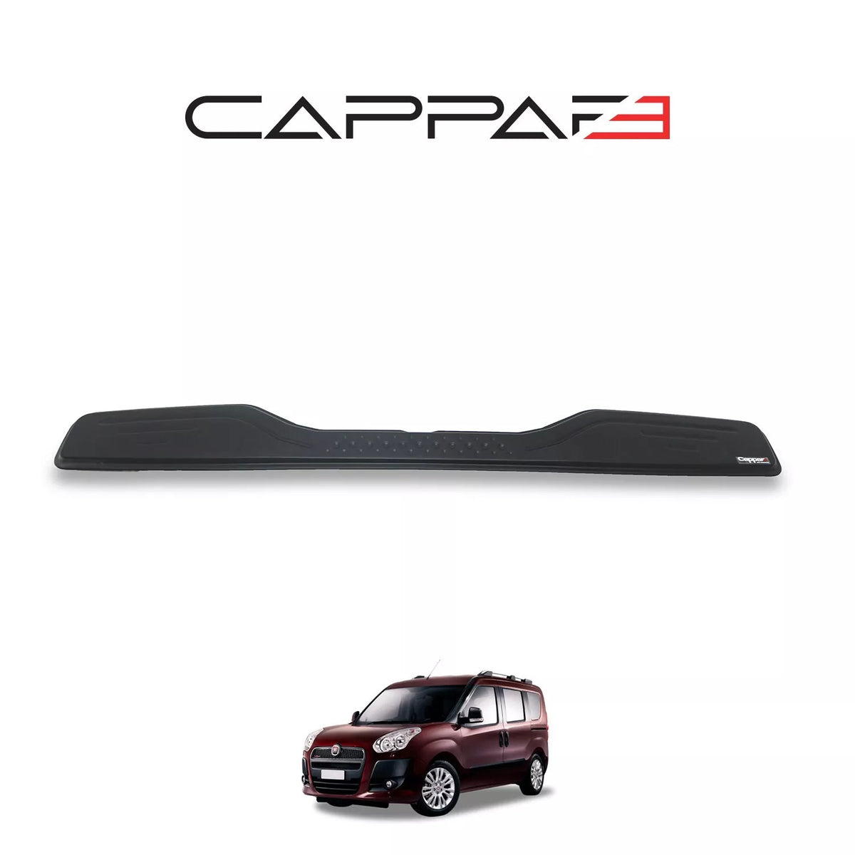 Fiat Doblo 2010-2014 rear bumper sill protector – 5