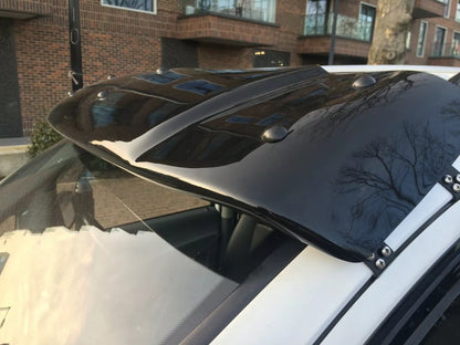 Sun visor and Bug Guard Set Front Black For Mercedes Vito 639 2004-2013