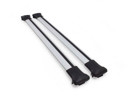 Cappafe Elegance Roof Rack Cross Bars Roof Bars 80 cm Grey 2pcs