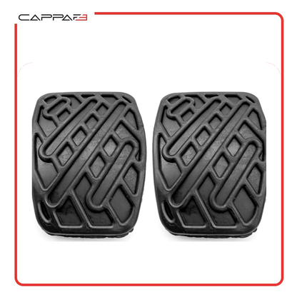 Cappafe Compatible with Nissan Qashqai J10 X-Trail T31 Juke F15 Brake and Clutch Pedal Rubber Pads 2 pcs