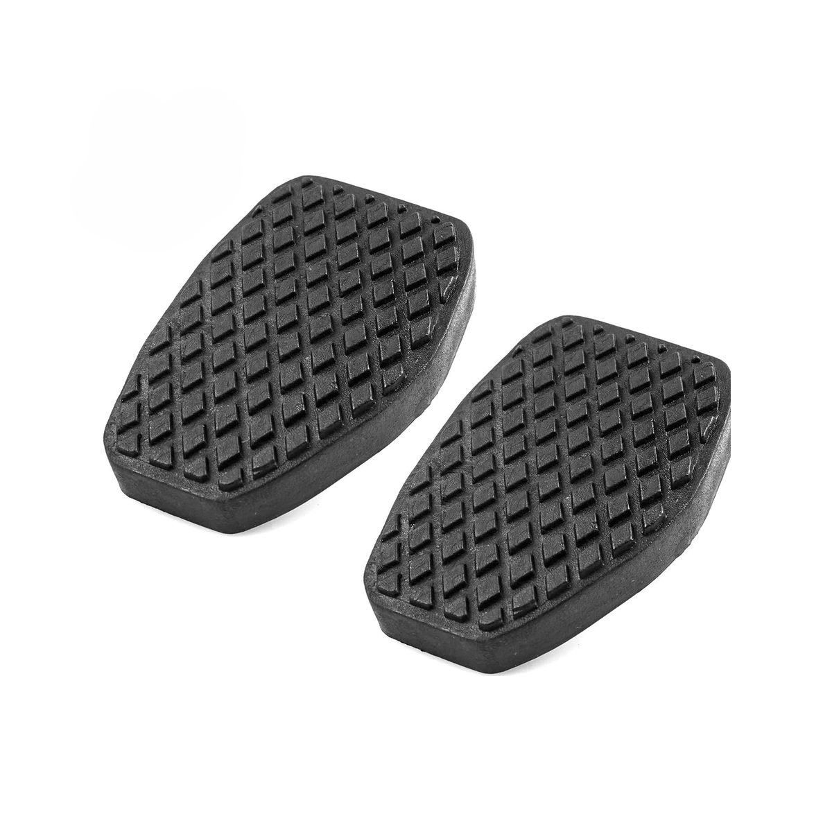 Cappafe Compatible with Citroen Berlingo Peugeot Partner Expert Brake and Clutch Pedal Rubber Pads 2 pcs