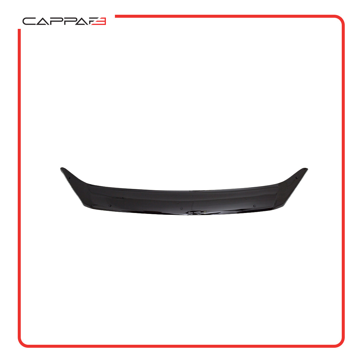 Sun Visor Bonnet Deflector and Front Bumper Lip for Ford Transit Custom 1 (V362) 2012-2017