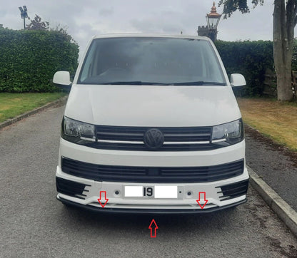 Volkswagen T6 2015-2019 Front Bumper Lip Splitter Spoiler
