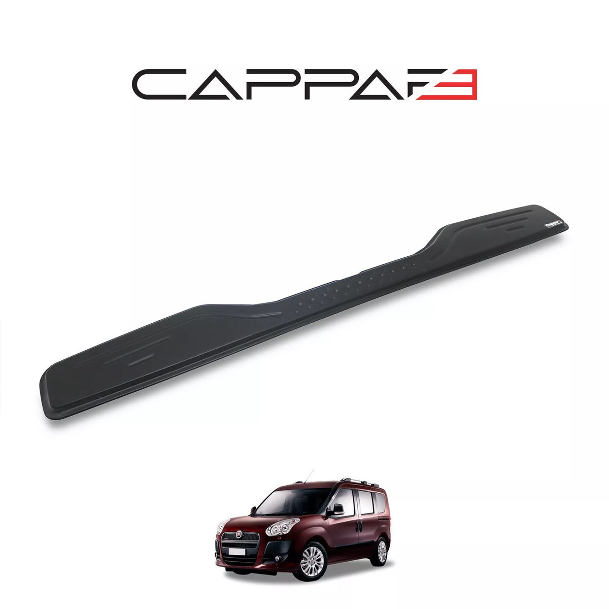 Fiat Doblo 2010-2014 rear bumper sill protector – 6