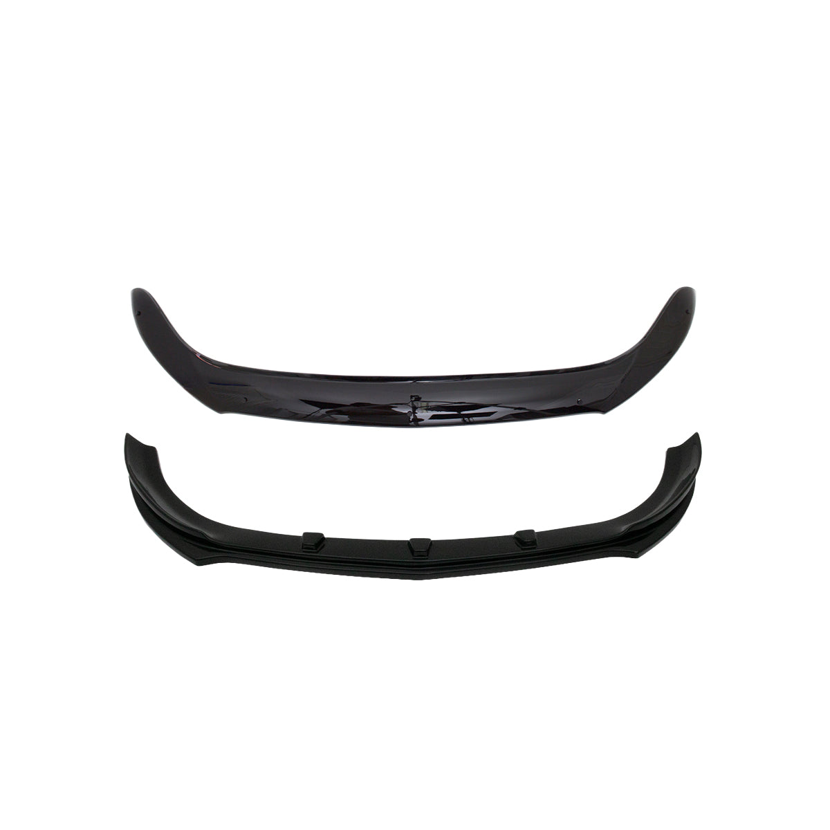 Bonnet Deflector and Front Bumper Lip for Mercedes Vito 3 (W447) 2015-2020