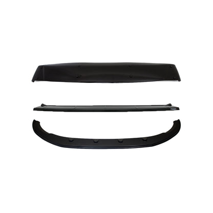 Sun Visor, Front Bumper Lip and Rear Bumper Sill for Volkswagen Transporter T6 2015-2019