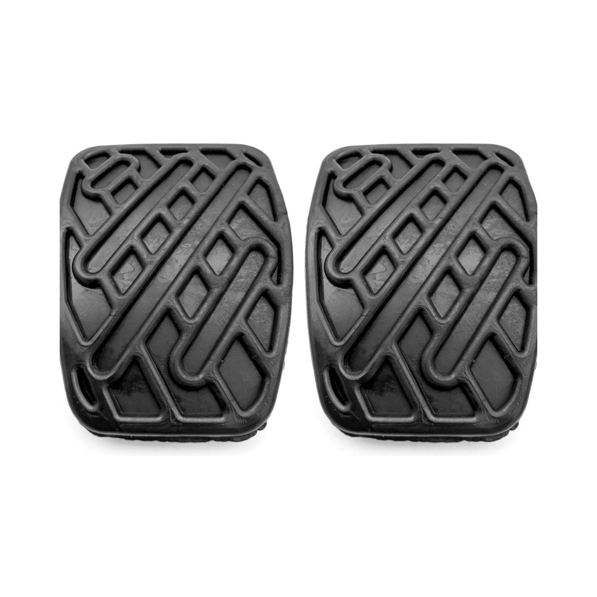 Cappafe Compatible with Nissan Qashqai J10 X-Trail T31 Juke F15 Brake and Clutch Pedal Rubber Pads 2 pcs