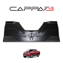 Toyota Hilux 2015-2020 black bed rail caps tailgate protector